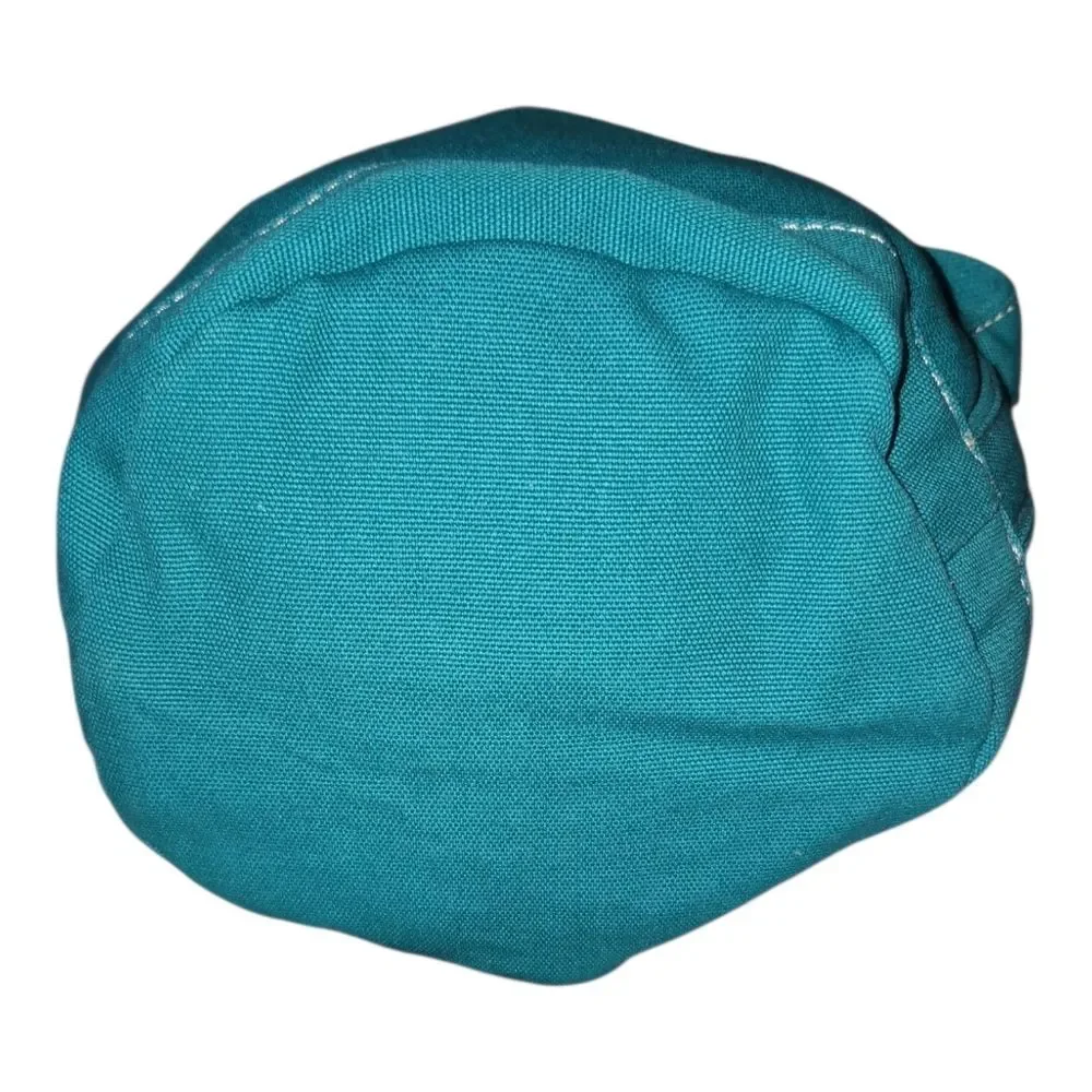 Land's End NWT Teal Glow in the Dark Halloween Drawstring Tote